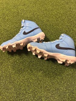 Custom hand-painted Air Jordan baseball cleats