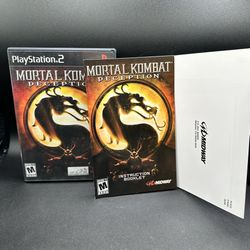 CiB Mortal Kombat Deception Playstation 2