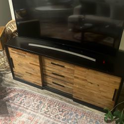 Crate & Barrel TV Stand & Storage