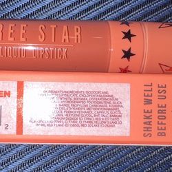 JEFFREE STAR ~ Tangerine Queen~ VELOUR LIQUID LIP ~  0.19oz Full Size NEW IN BOX