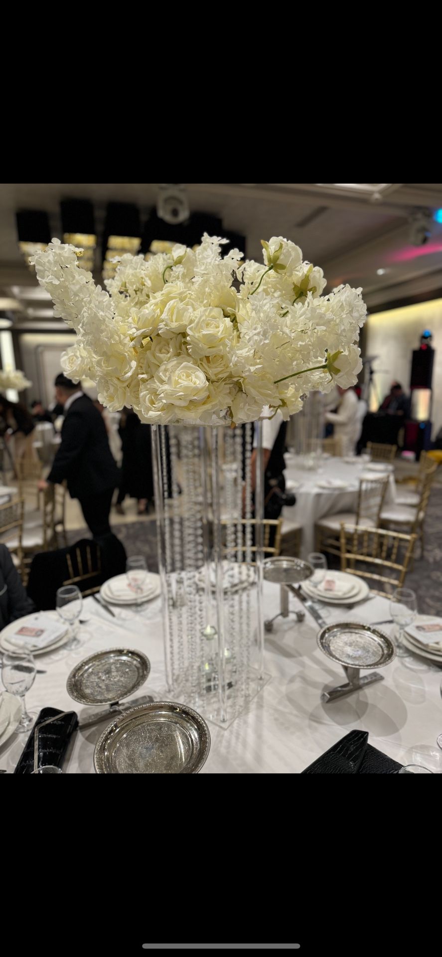 Centerpieces, Flowers, Decorations, Wedding Decor, QuinceaƱera, Stands, Candles With Candle Holders, Candles, Artificial Flowers