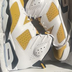 AIR JORDAN RETRO 6 “Yellow Ochre” 