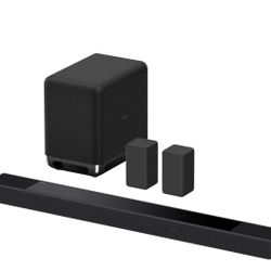 Sony A7000 Soundbar System with Rear Speakers and Subwoofer
