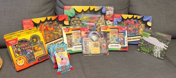 Various Sealed Pokemon Product