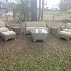 Patio or Poolside Furniture - (8) Pieces - Martha Stewart Living Brand