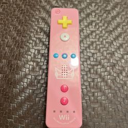 Princess Peach Nintendo Wii Remote Controller 