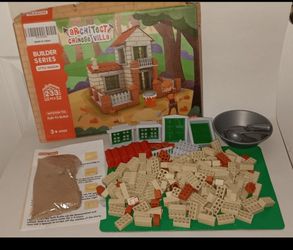 "Architect Chinese Villa" Little Mason builders 233 piece brick building set age 3+ $10 FIRM