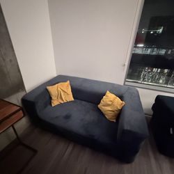 Blue LoveSeat Couch