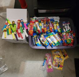 Pez Dispenser Collection over 40 Total 