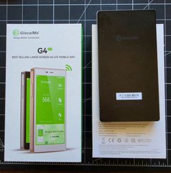 Glocalme G4 Pro 4G LTE mobile hotspot
