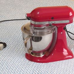 Kitchenaid Artisan, 5-QT Tilt Head Stand Mixer 5K45 Series Empire Red