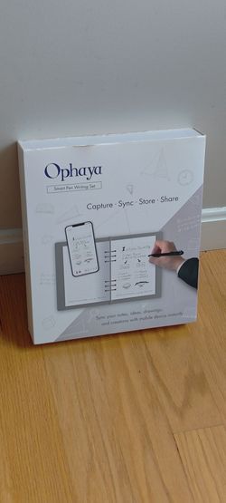 Ophaya 3 in 1 Digital Pen Smart Pen Writing Set Notebook Tablet Pre-owned