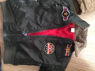 Pilot jacket size 18-24 month, very cute