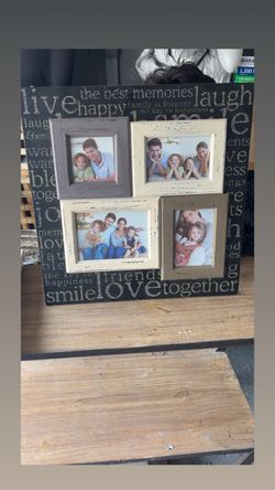 Picture frame collage