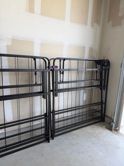 Purple king bed frame