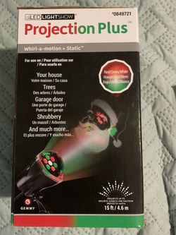 Projector rolling motion Santa