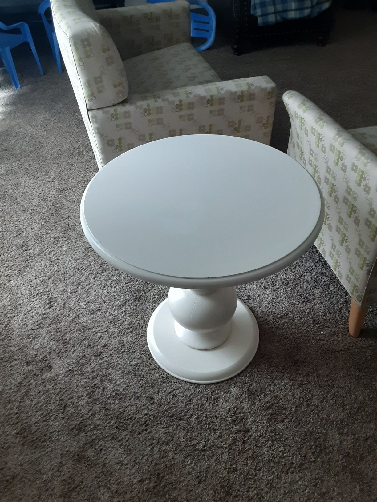 Small round table