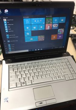 Toshiba satellite intel core2 duo 4gb ram 160gb hdd win 10