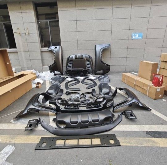 Dodge RAM 1500 Bodykit Bumpers hood TRX conversation upgrade complete 2019-2025