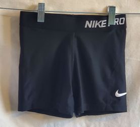 Nike Pro Women's Black Dri-FIT Compression Shorts Size M – 21x3