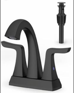 Black Bathroom Sink Faucet