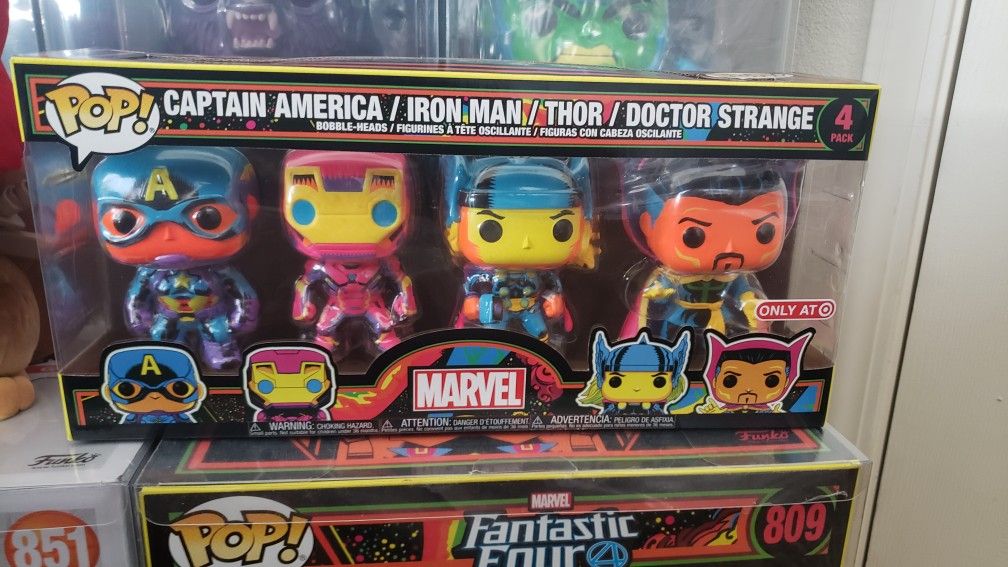 Marvel Blacklight 4pk Target Exclusive