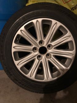 Michelin 4 tires with rims