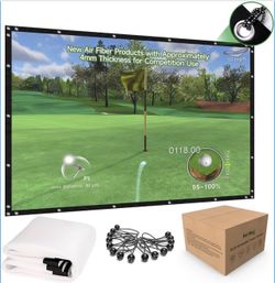 (NEW) Golf Simulator Screen
