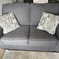 Gray Loveseat