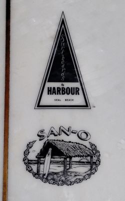 10' Harbour San-o Sano Longboard Surfboard