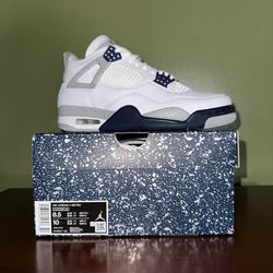 Nike Air Jordan  Midnight Navy  4’s   Size 8.5