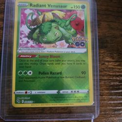 Pokemon Card Radiant Venusaur