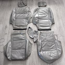 High Quality Leatherette Car Seat Cover Custom Made Fits 1st Generation Toyota Sequoia 2004 SR5/Limited