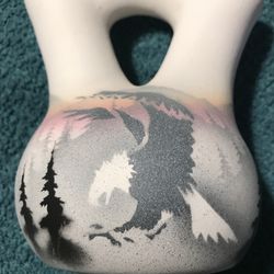 Cedar Mesa Pottery “ Sacred Messenger” Wedding Vase