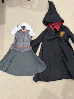Hermione Harry Potter Gryffindor Costume Set Size Small