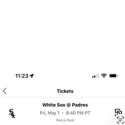 Padre ticket for pride night -May 1st