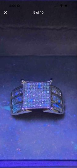 Women’s 10K Yellow Gold Diamond Ring – Size 7 – 3.39 Grams