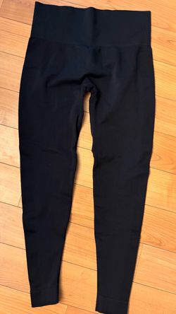 Sportree Womens High Waisted Seamless Workout Leggings Black Large