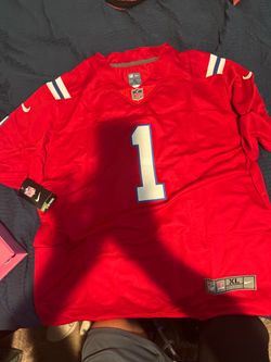 New England Pats Red Jersey