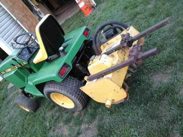 Nice John Deere Tractor With Hydraulic Tiller An Cultivators For Nice John Deere Tractor With Hydraulic Tiller An Cultivators For In Indianapolis Offerup