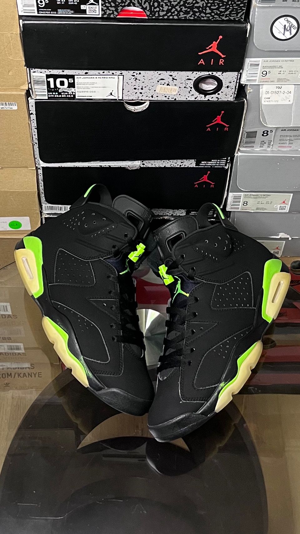 jordan 6 electric green 