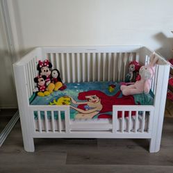 White Convertible Crib