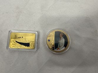 Princess Diana and Titanic Coins