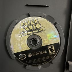 Paper Mario The Thousand Year Door For Nintendo GameCube 