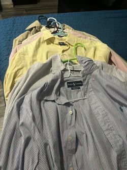 Ralph Lauren Dress Shirts Lot of 6 Shirts