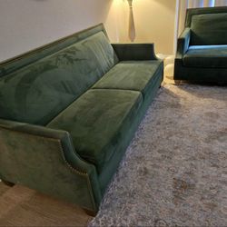 Velvet Sofa Set