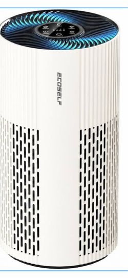 Brand new Air Purifiers for Home Large Room Up to 1500 Ft2, Milky White, HAP604 20dB Sleep Mode, 360° Air Intake & Outlet, Night Light, Timer Settings