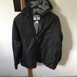 Russian Black Hooded Jacket 18 20