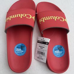 Women’s Columbia Red Hoodriver Slide Sandals Size 11