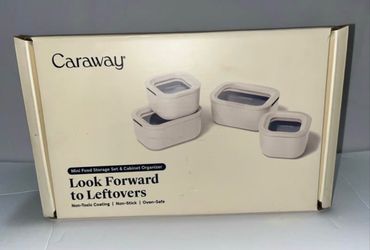 Caraway 9 piece mini food storage set